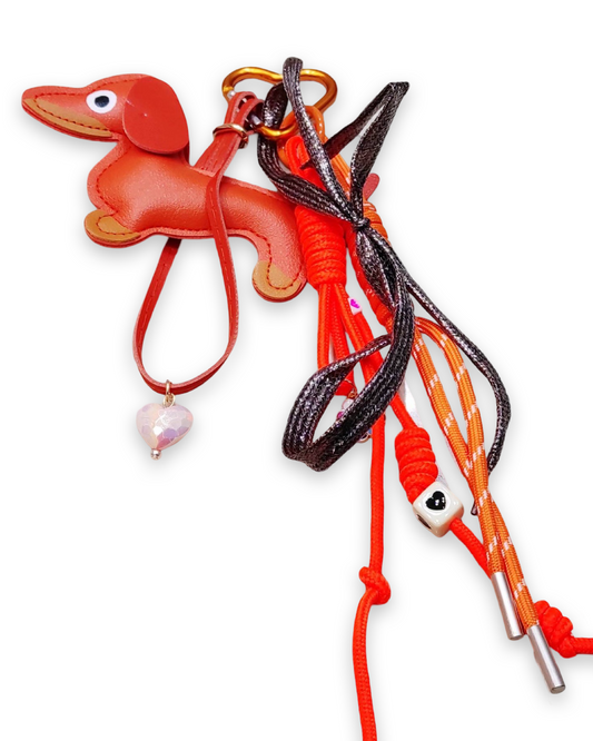 Teckel bag charm