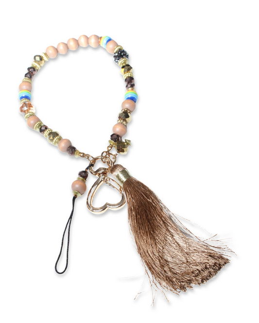 Tassel telefoon armband