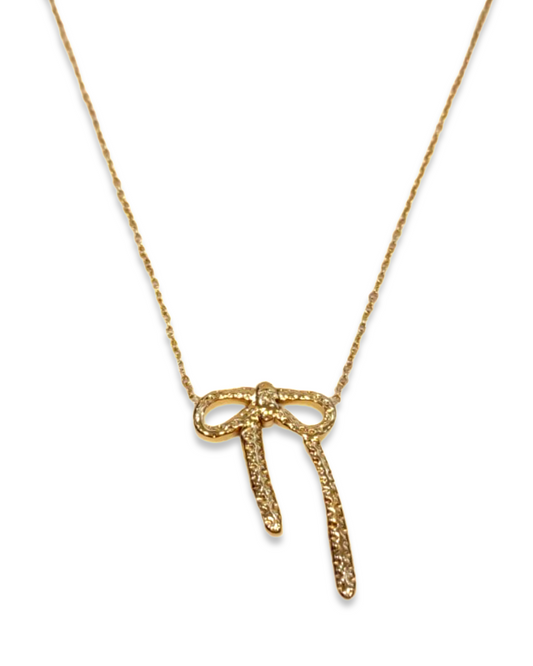 Bow tie ketting