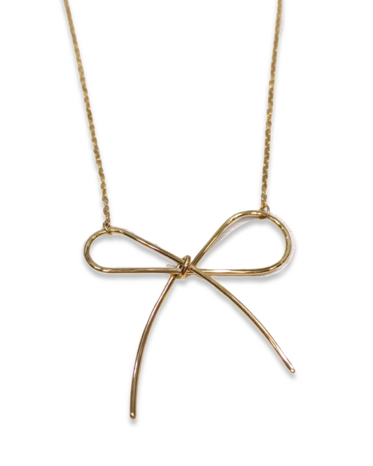 Thin bow ketting