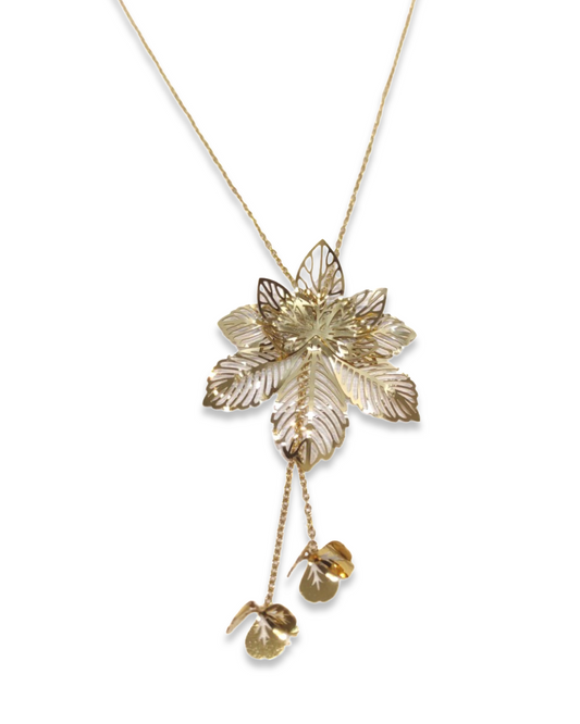 Autumn leaf ketting