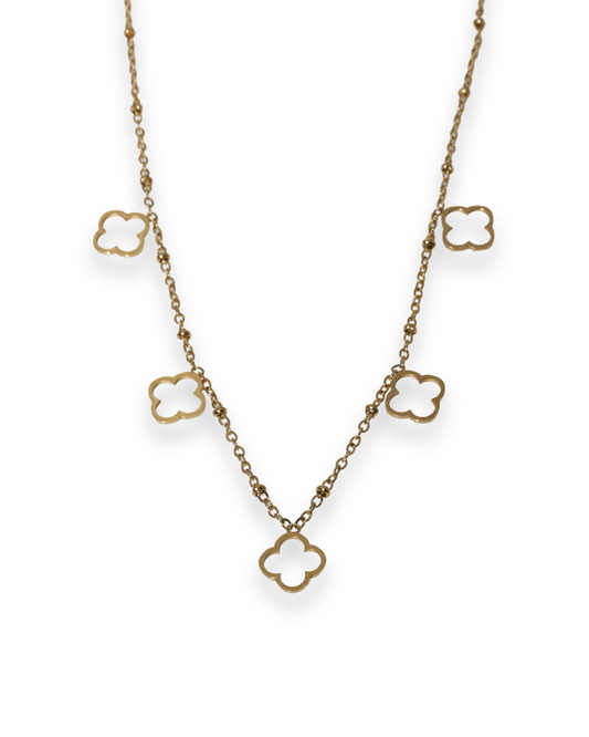 5 of clovers ketting