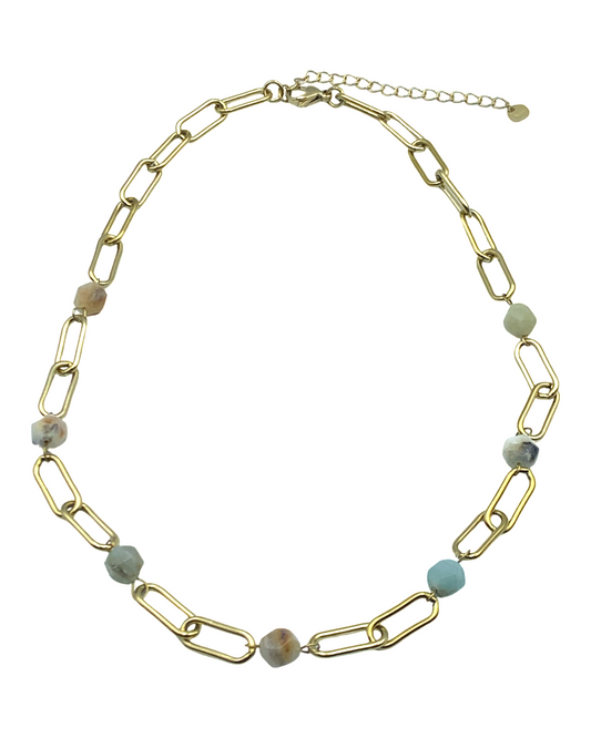 Chain stone ketting