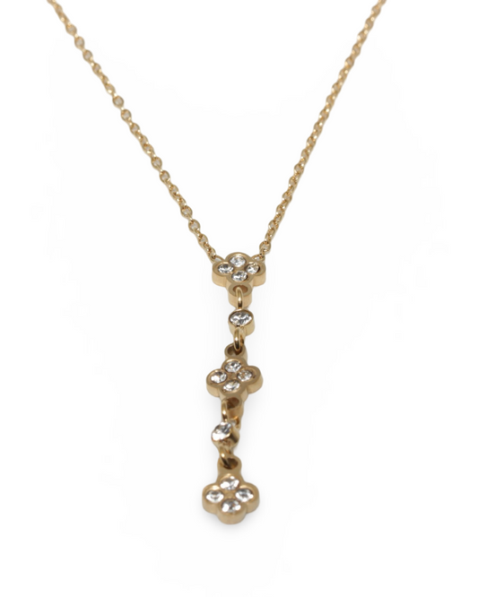 Trio clover ketting