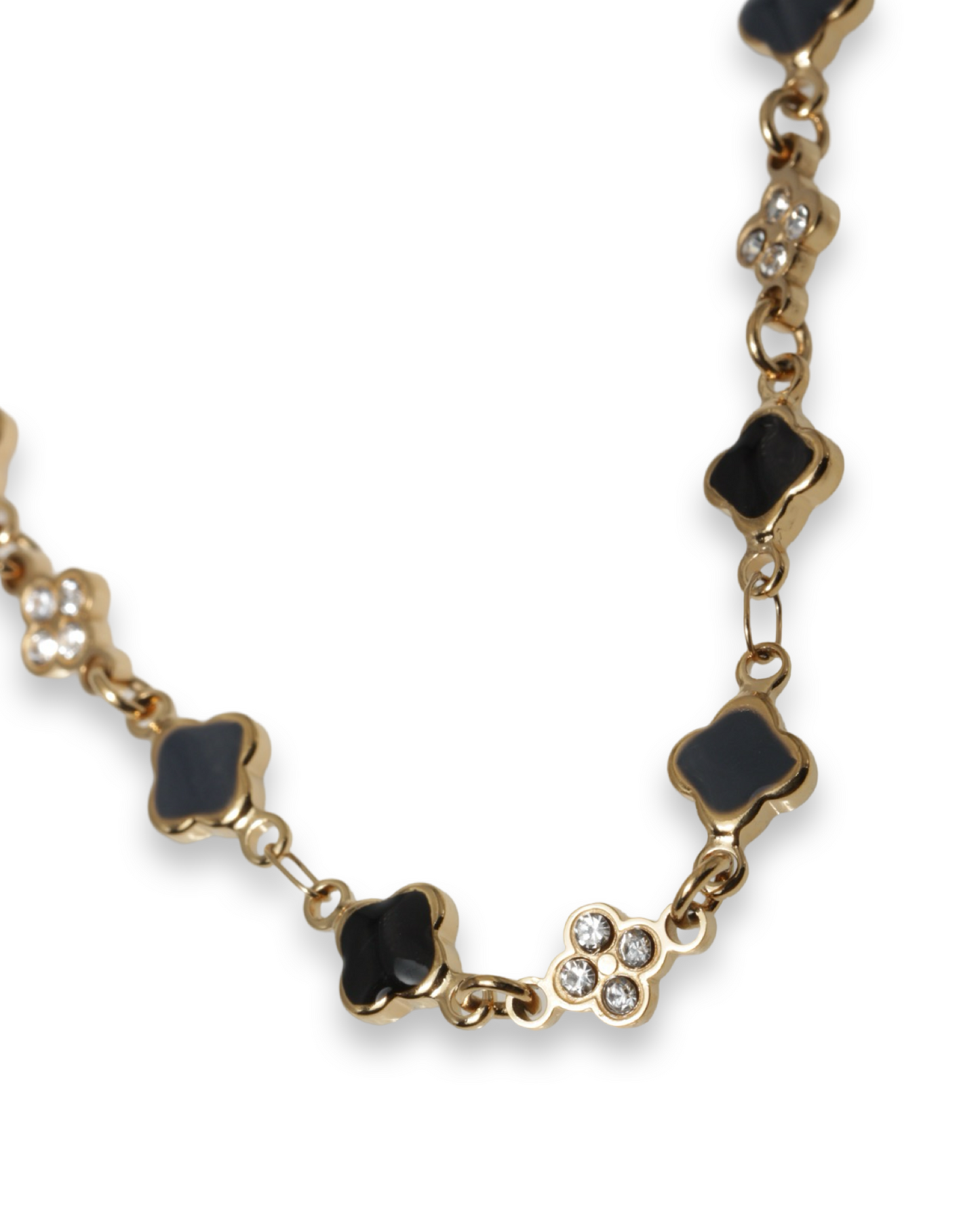Multi clover ketting