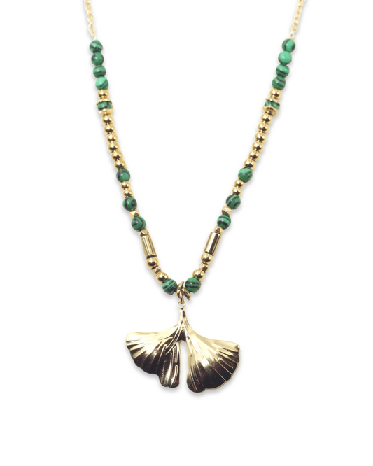 Ginkgo green ketting