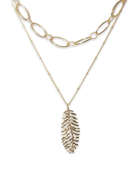 Chain leaf multilayer ketting