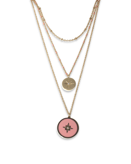 Star amulet ketting