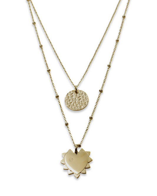 Double love ketting