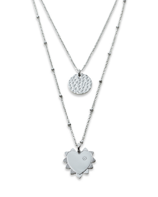 Double love ketting