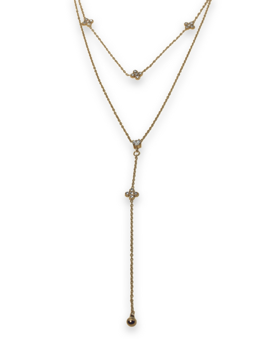 Clover drop ketting