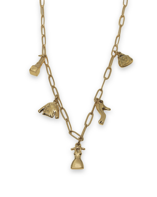 My closet charm ketting