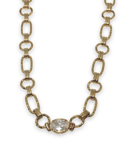Bold chain bling ketting