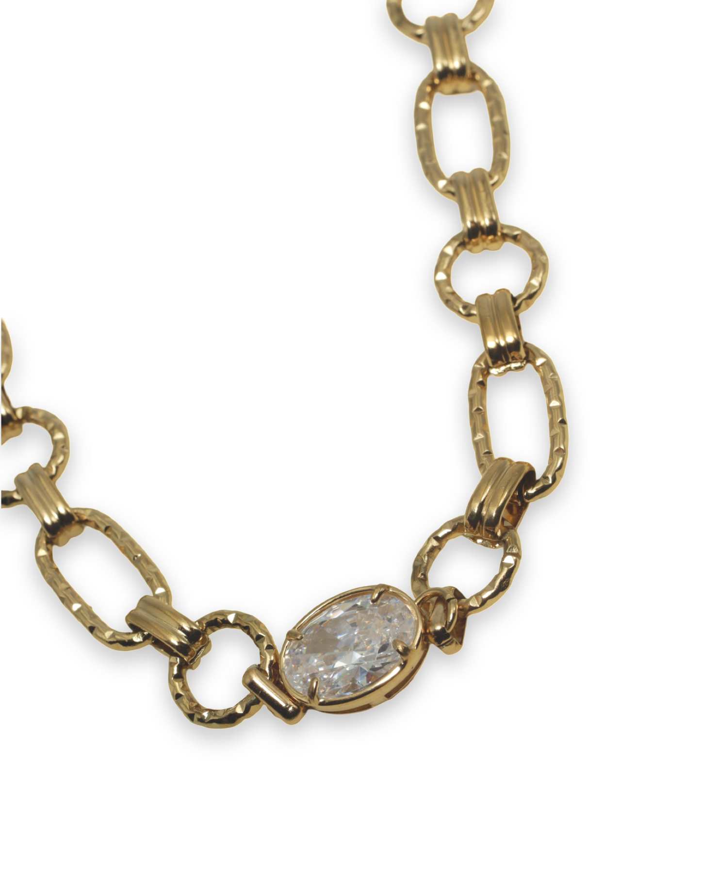 Bold chain bling ketting