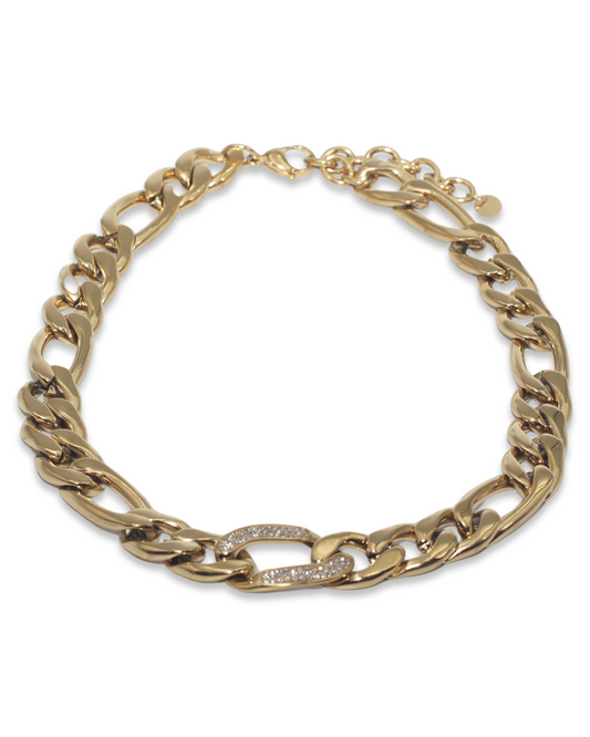Chunky bling chain ketting
