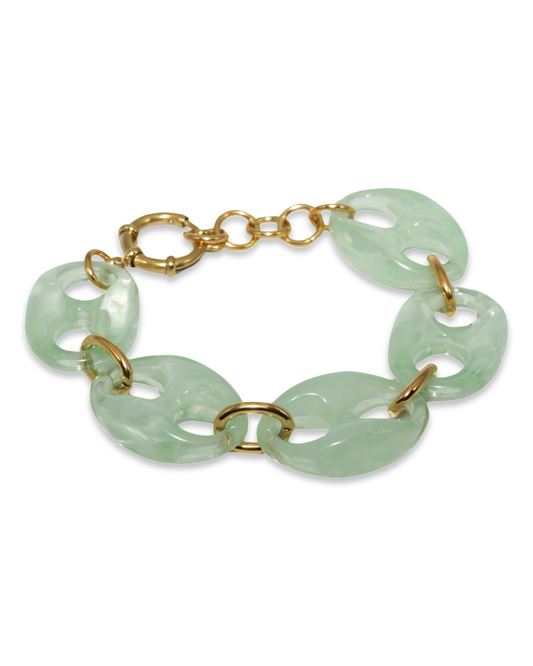 Chain lock armband
