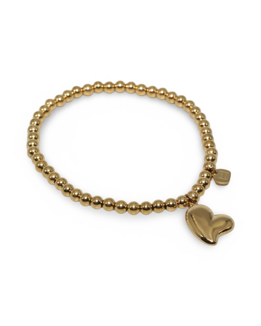 Mini heart stretch armband