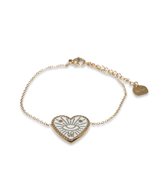 Mystic heart armband