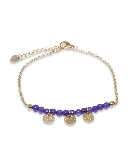 Trio coin armband
