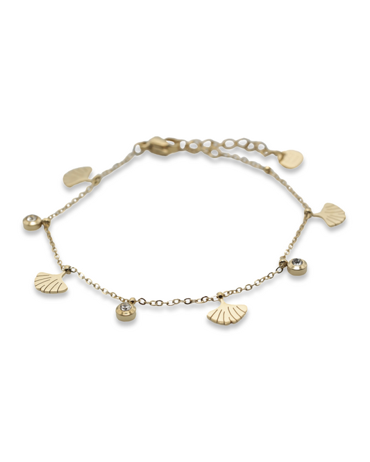 Multi ginkgo armband