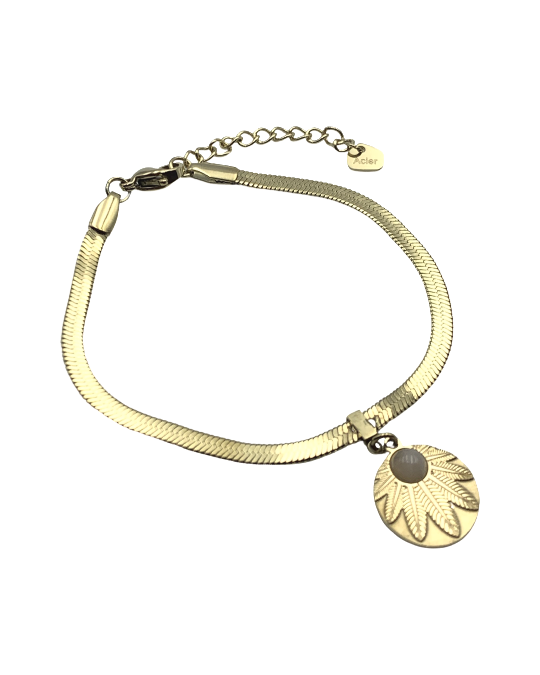 Amulet leaf armband