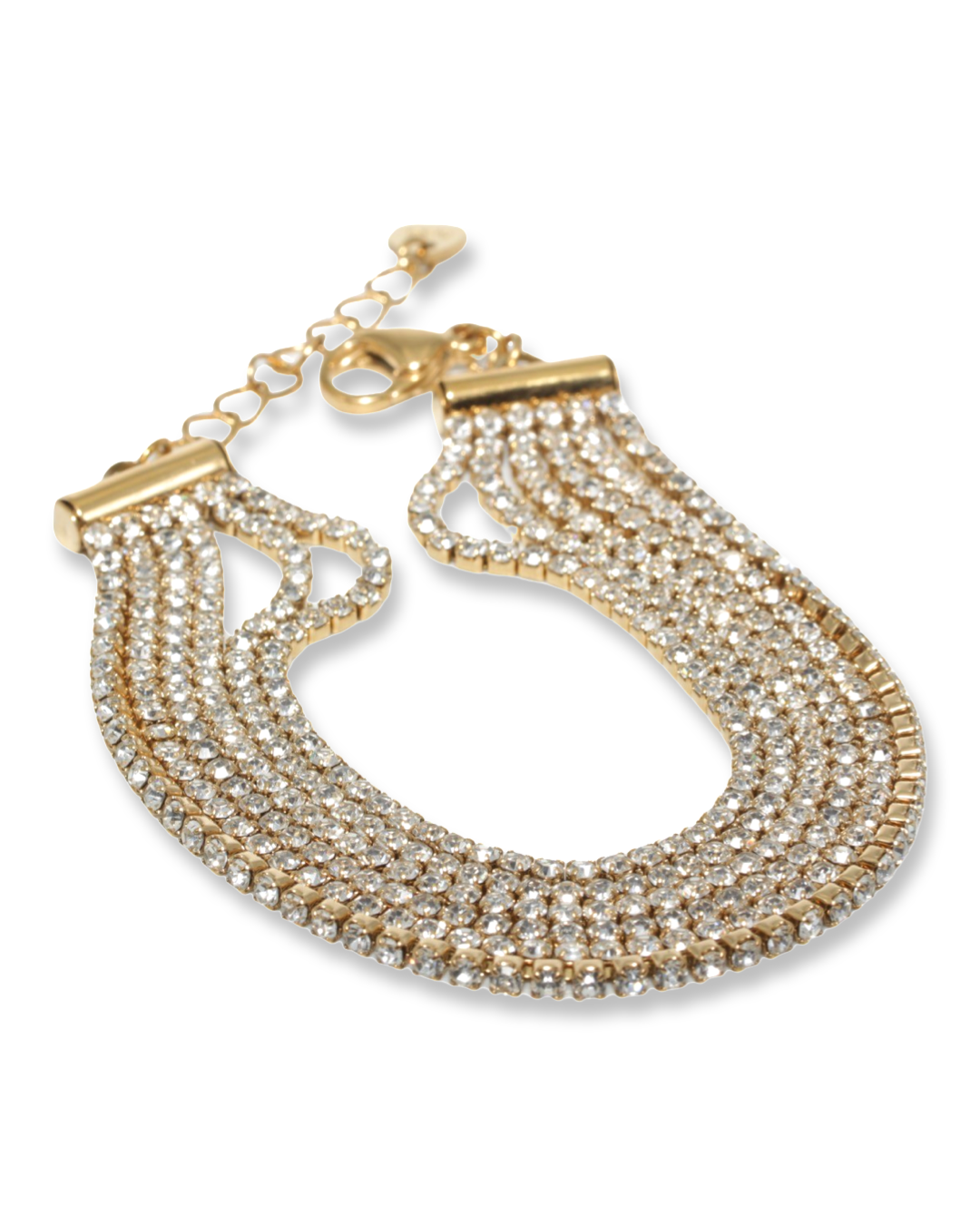 Multi strass armband