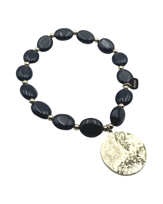 Black rock armband