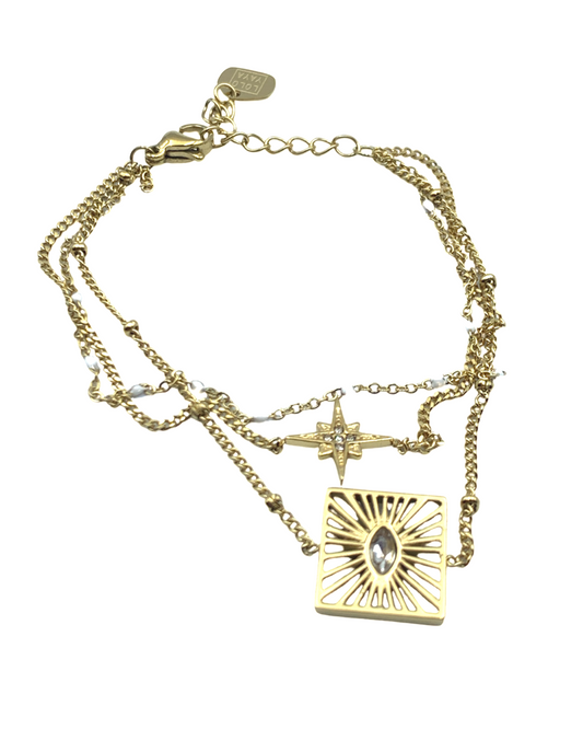 Multilayer eye armband