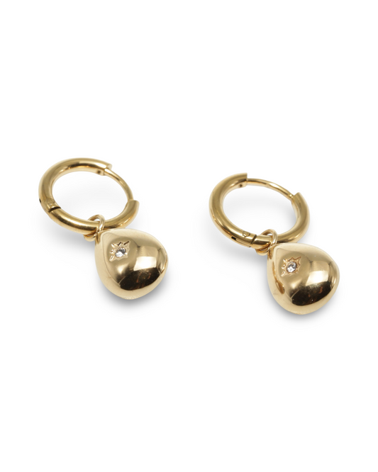 Teardrop oorbellen