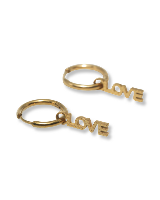 Love oorbellen