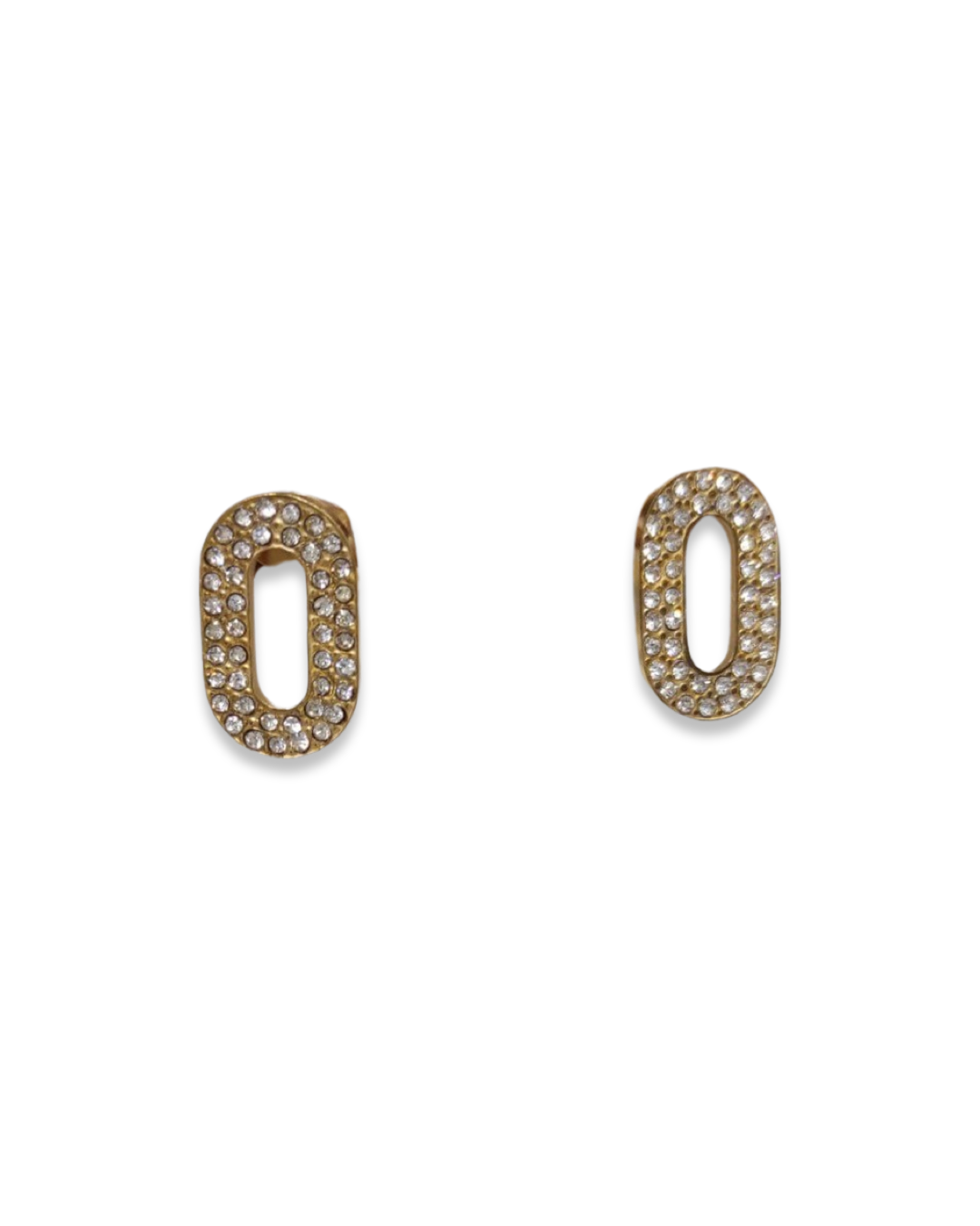 Oval oorbellen