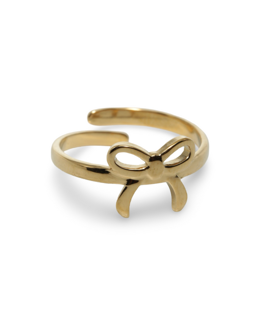 Mini bow ring