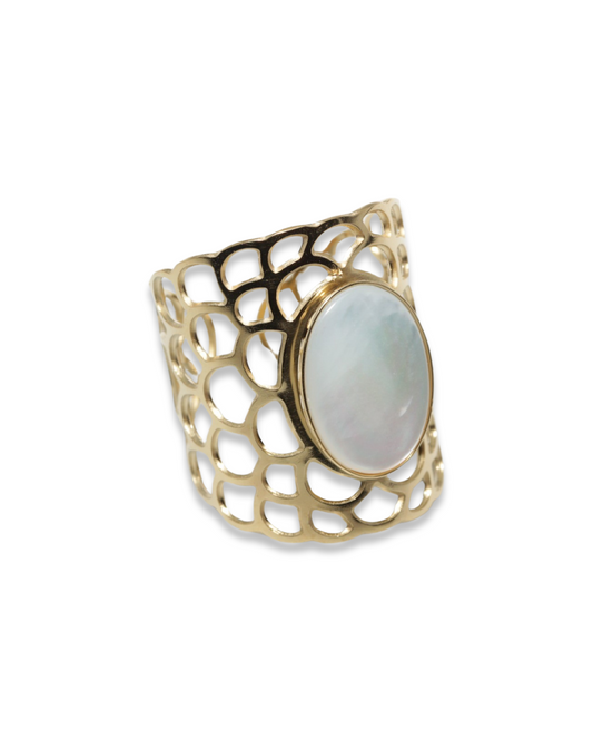 Like a pearl ring